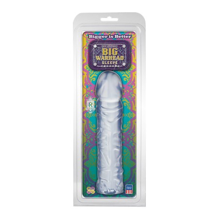 Big Warhead Penis Sleeve for Wand Massagers