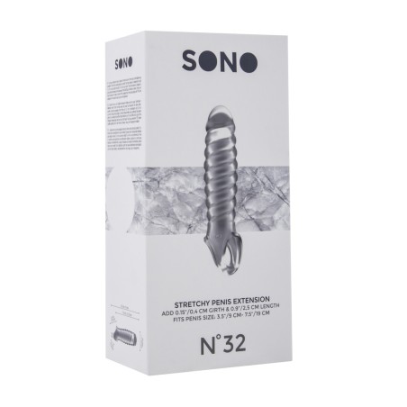 No.32 Elastic Penis Extension Ball Strap Transparent