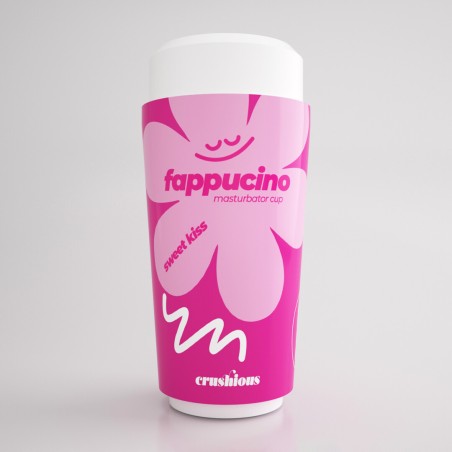 Crushious Fappucino Sweet Kiss Oral Masturbator Cup Pink