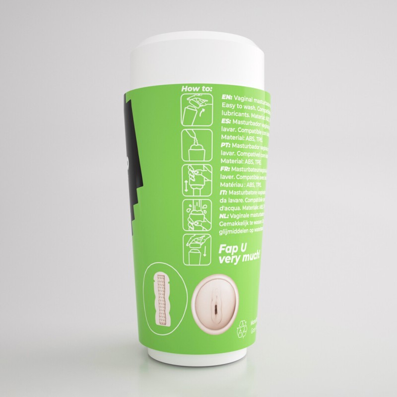 Crushious Fappucino Creamy Puss Vaginal Masturbator Cup