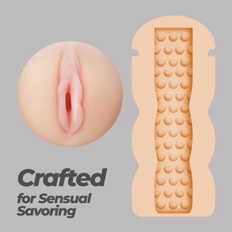 Crushious Fappucino Creamy Pussy Κολπικό Αυνανιστήρι