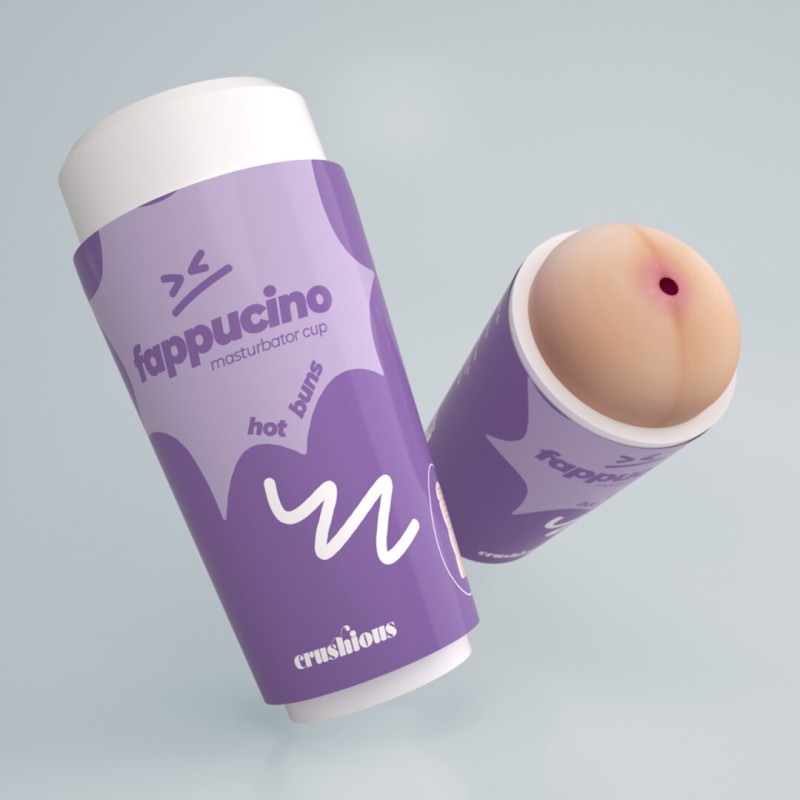 Crushious Fappucino Hot Buns Anal Masturbator Cup Purple
