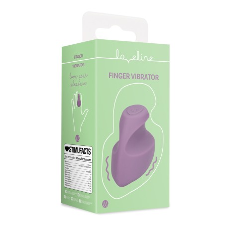 Loveline Finger Vibrator 10 Speed Silicone Mystic Purple