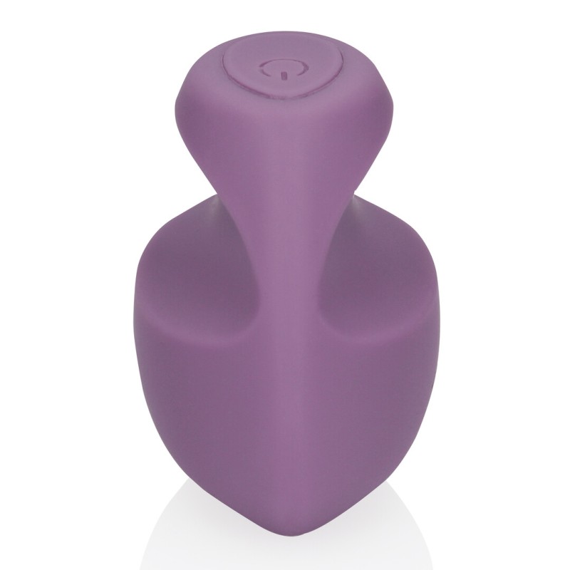 Loveline Finger Vibrator Δακτύλου Σιλικόνη 10 Ρυθμοί Μωβ