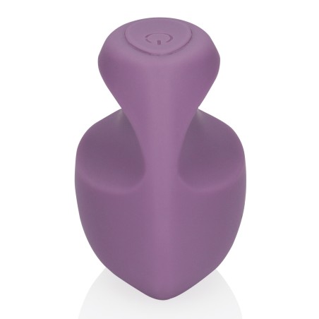 Loveline Finger Vibrator 10 Speed Silicone Mystic Purple