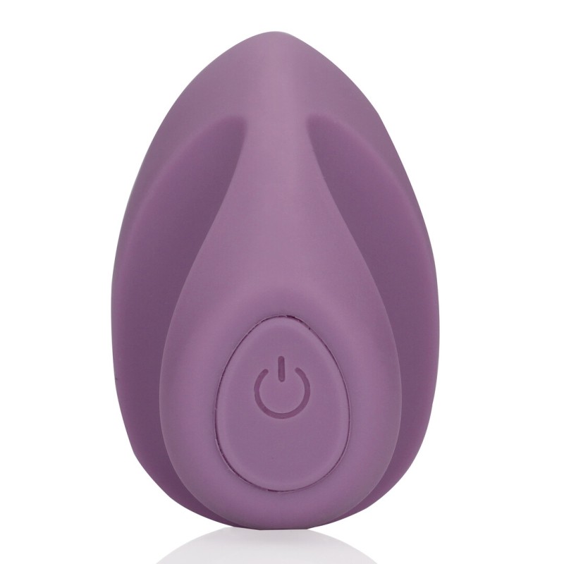 Loveline Finger Vibrator Δακτύλου Σιλικόνη 10 Ρυθμοί Μωβ