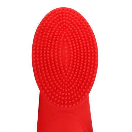 Loveline Textured Finger Vibrator 10 Speed Sunrise Red