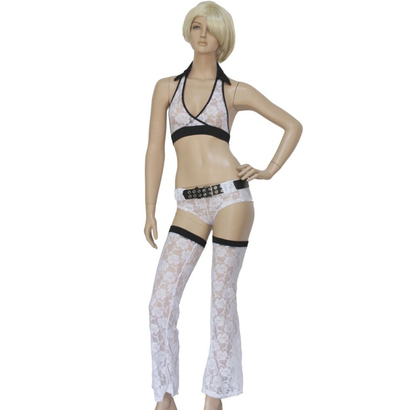 Halter Top - Shorts Leggings
