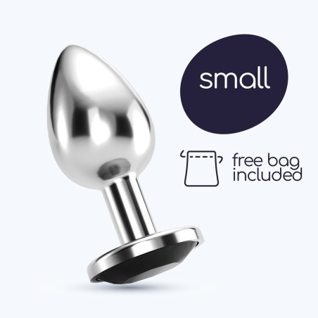 Crushious Bijou Anal Jewel Plug Small Black