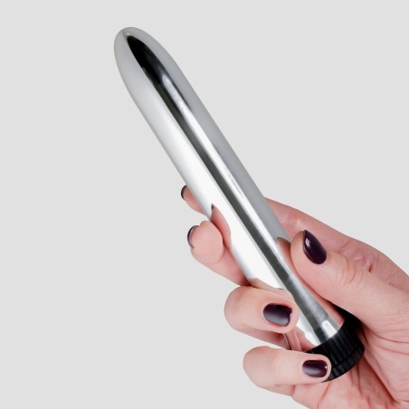 Crushious Classic Vibe Classic Vibrator Silver