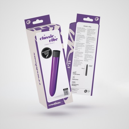 Crushious Classic Vibe Classic Vibrator Purple