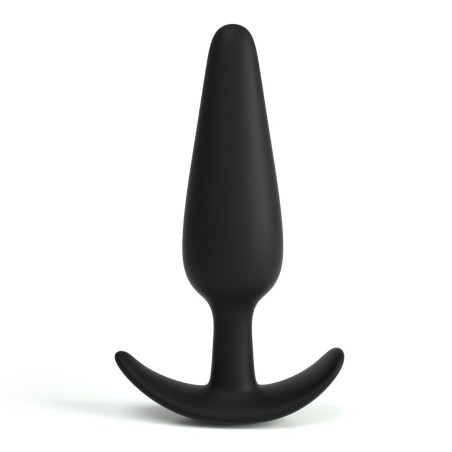 Crushious Tic Silicone Anal Plug Small Black