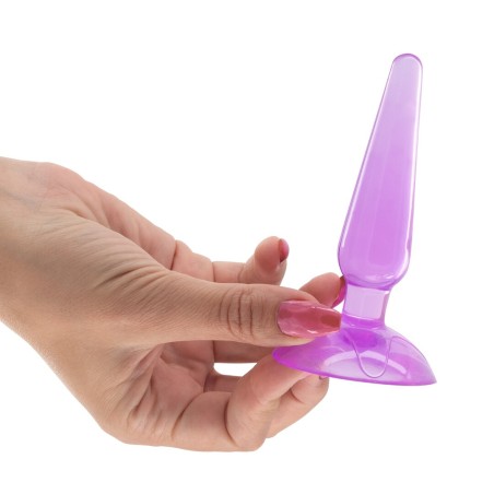 Crushious Jolly Anal Plug with Suction Cup Purple