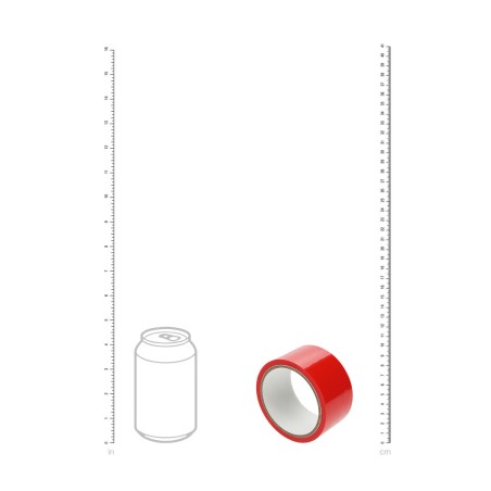 PVC Non-Stick Bondage Tape 20m Red