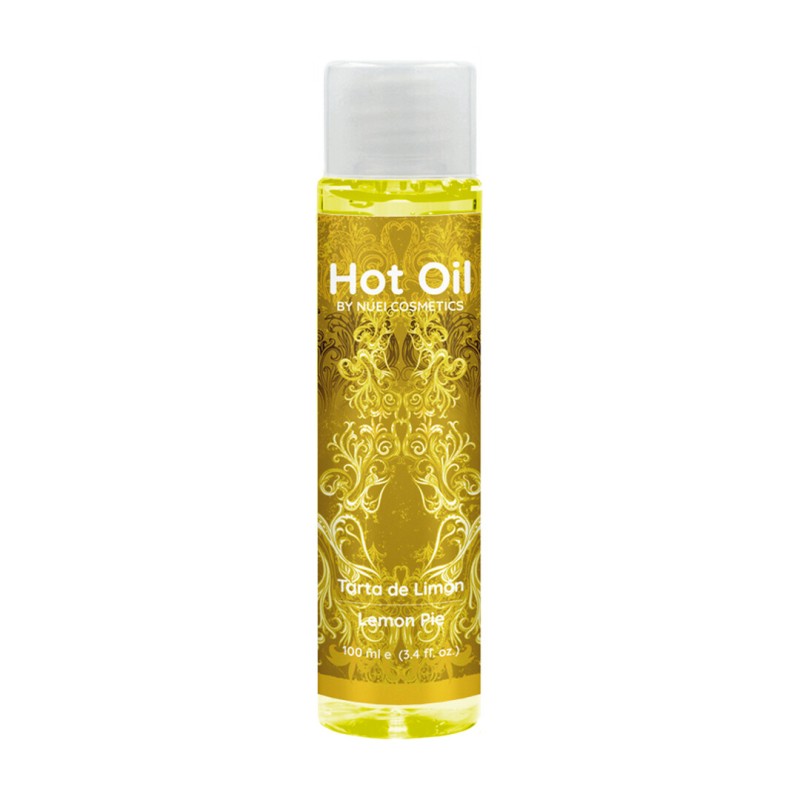 NUEI Hot Oils Θερμαντικό Τζελ Μασάζ Lemon Pie 100ml