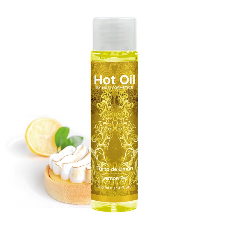 NUEI Hot Oils Θερμαντικό Τζελ Μασάζ Lemon Pie 100ml