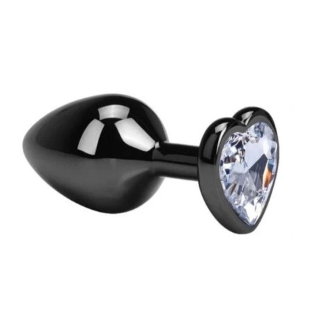 Guilty Toys Dark Anal Plug Large Μαύρο Διαφανές