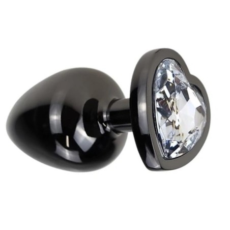 Guilty Toys Dark Anal Plug Large Μαύρο Διαφανές