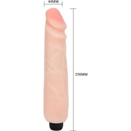 Cyberskin Big Multispeed Realistic Vibrator Natural 25 cm