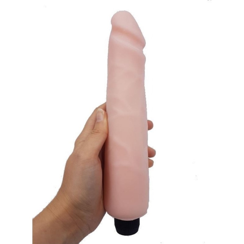 Cyberskin Big Multispeed Realistic Vibrator Natural 25 cm
