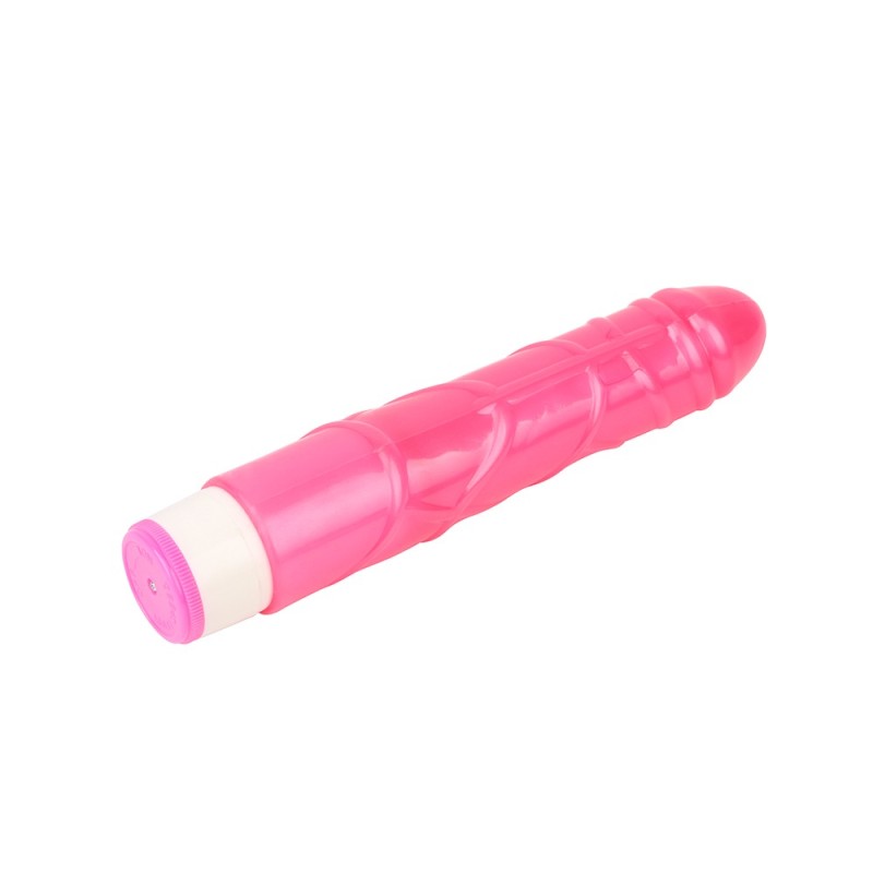 Basic Pulsator Ρεαλιστικός Δονητής Multispeed Ροζ 23 cm