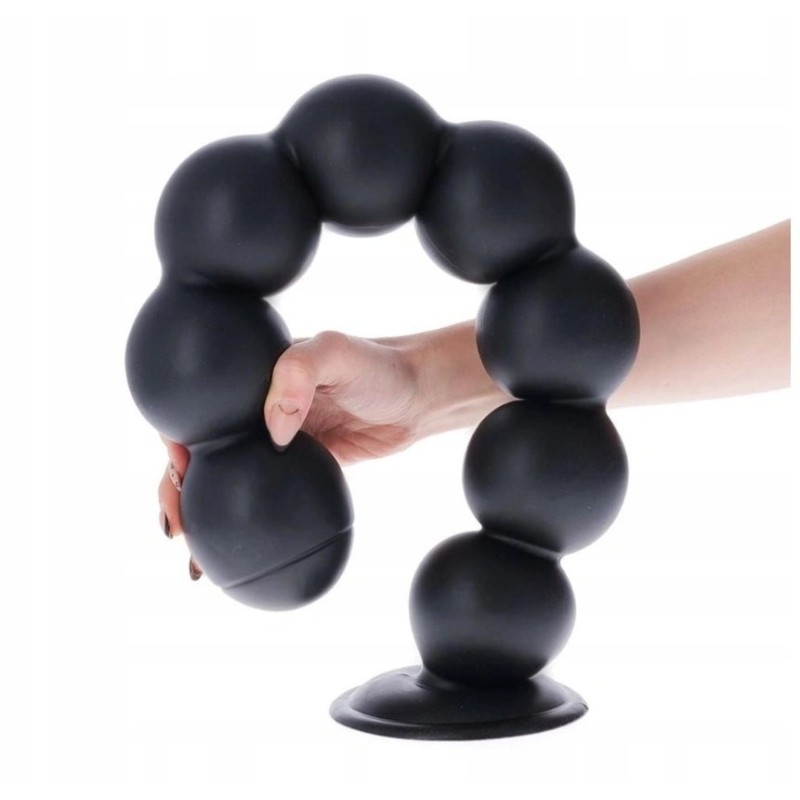 Trolltunga | XXL Anal Beads with Strong Suction Cup