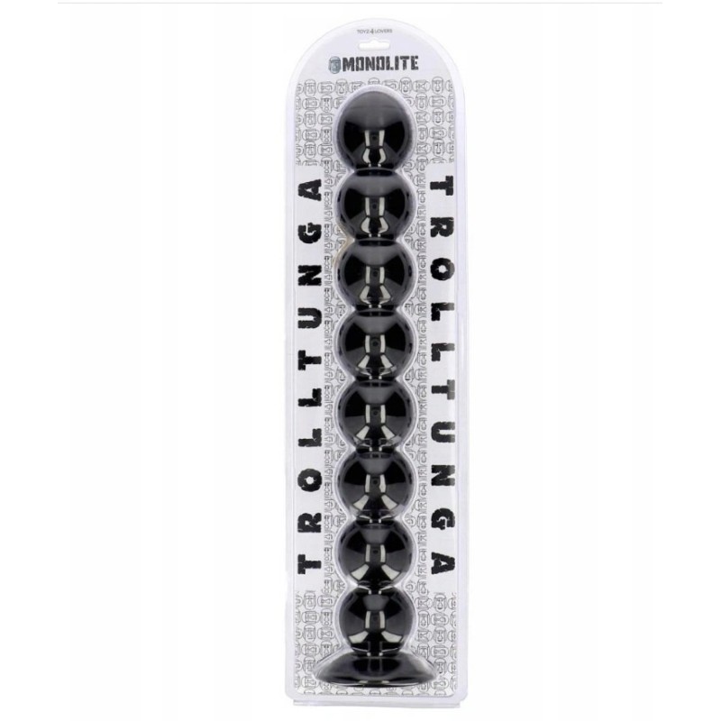 Trolltunga | XXL Anal Beads with Strong Suction Cup