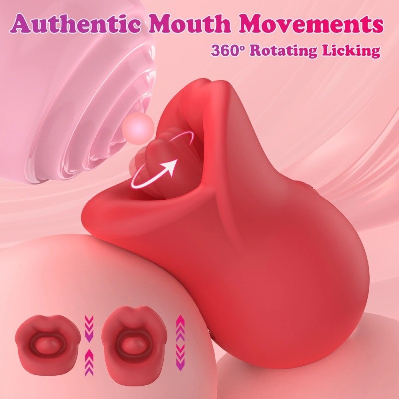 Guilty Toys Seductive Lips 3 in 1 Clitoral Vibrator