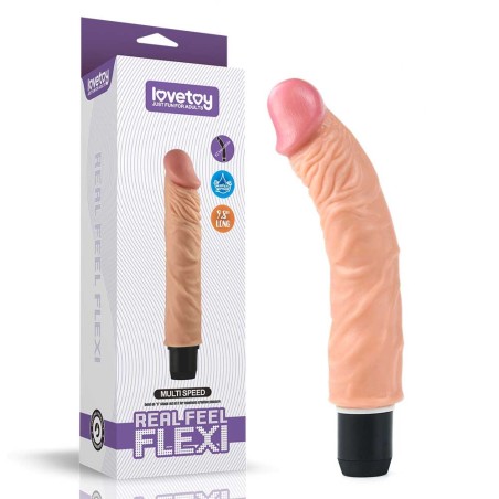 LoveToy Real Feel Flexi Realistic Vibrator 23 cm