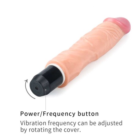 LoveToy Real Feel Flexi Realistic Vibrator 23 cm
