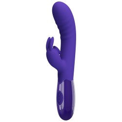 Pretty Love Cerberus Youth Rabbit Vibrator Purple