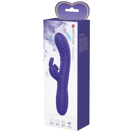 Pretty Love Cerberus Youth Rabbit Vibrator Purple