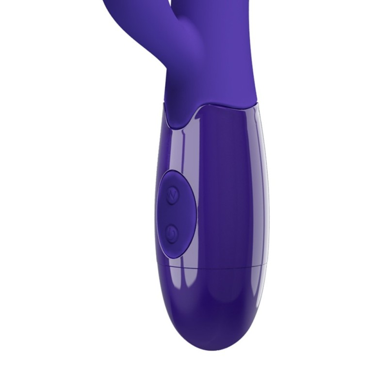 Pretty Love Snappy Youth Rabbit Vibrator Purple