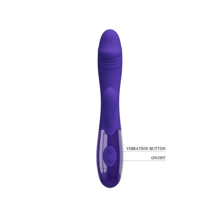Pretty Love Snappy Youth Rabbit Vibrator Purple
