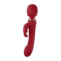 Mokko Toys Great Mix Wand Rabbit Vibrator 2 in 1 Red