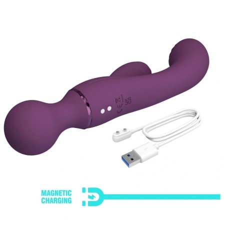 All Rounder Rabbit Δονητής Dual Action Μωβ