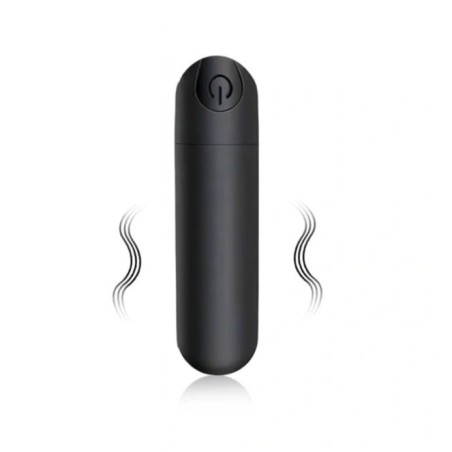 Guilty Toys VibeX Mini Bullet Vibrator 10 Modes Black