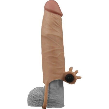 LoveToy Pleasure X-Tender Vibrating Penis Sleeve Natural