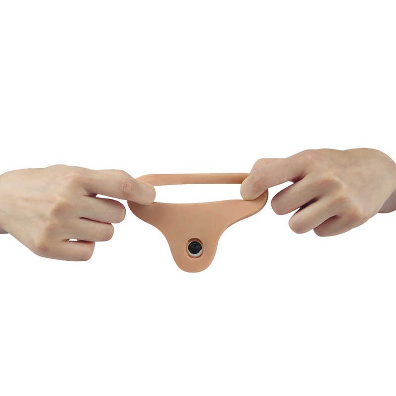 LoveToy Ultra Soft Δονούμενο Ομοίωμα με Δαχτυλίδι Πέους 18cm