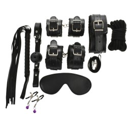 Guilty Toys Fear Me! Σετ Bondage 8 Τεμαχίων Μαύρο