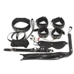 Guilty Toys Terrorize Me! BDSM Kit 8 Piece Black