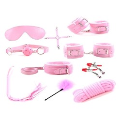 Guilty Toys Sublime Surrender BDSM Kit 10 Piece Pink