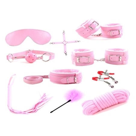 Guilty Toys Sublime Surrender BDSM Kit 10 Piece Pink