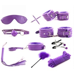 Guilty Toys Sublime Surrender Σετ BDSM 10 Τεμαχίων Μωβ