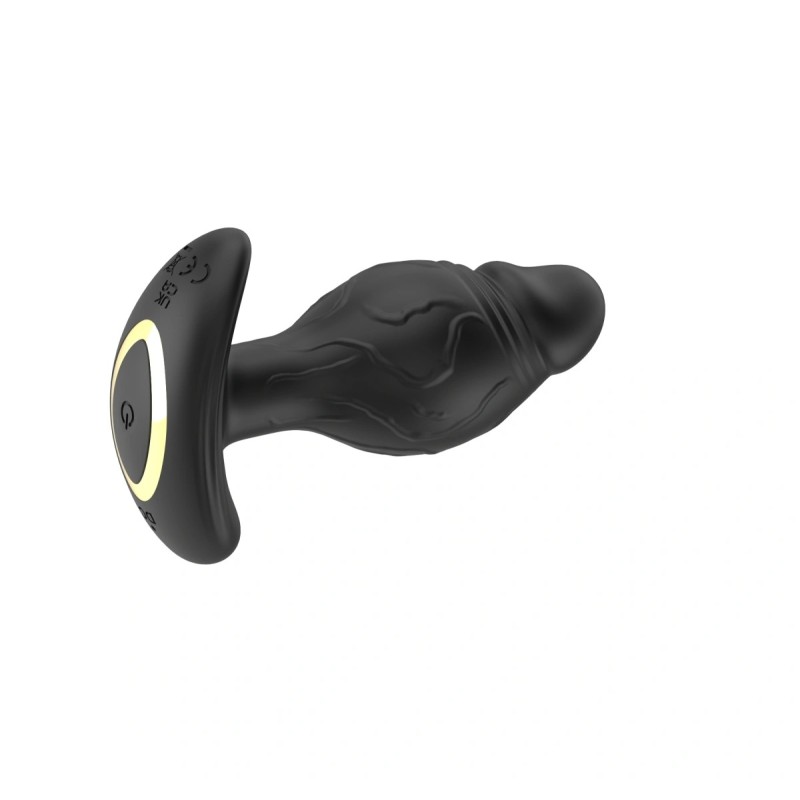 Ρεαλιστικός Πρωκτικός Δονητής Bluetooth App 11cm Μαύρο