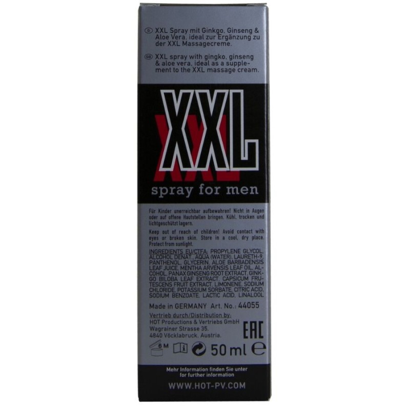 HOT XXL Διεγερτικό Spray για Άνδρες 50ml