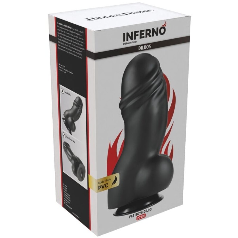 Hidden Desire | Inferno Fat Boys | XXL Dildo 27cm