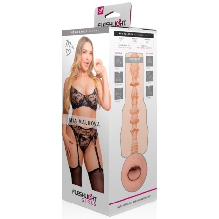 Fleshlight Girls Mia Malkova Headshot Mouth Masturbator