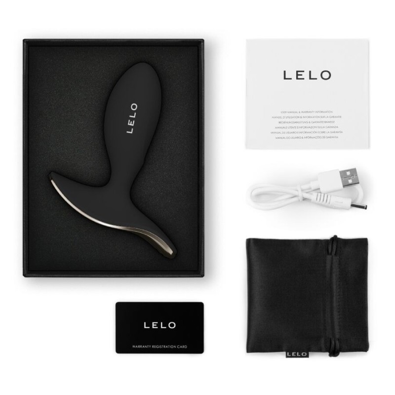 Lelo | Surfer 2 | Unisex Vibrating Anal Plug Black