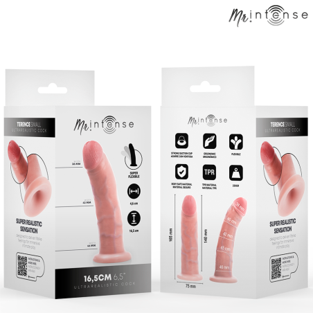 Mr Intense Terence Realistic Dildo Small 16.5 cm